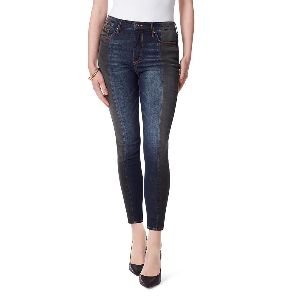 Jessica Simpson Dark Blue High-Rise Ankle Jeggings